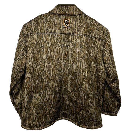 Drake Non-Typical Silencer Full Zip Jacket Mossy Oak Bottomland Mens Size 3XL - Picture 2 of 14